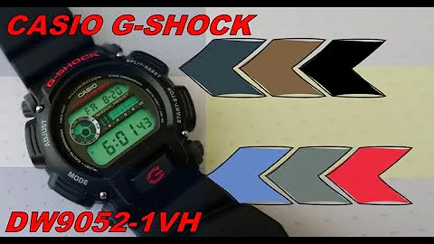 Casio G-Shock DW9052-1VH Watch Overview