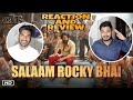 SALAAM ROCKY BHAI | KGF Chapter 1 | Yash, Srinidhi Shetty | M Bros Reaction Review | M Bros India