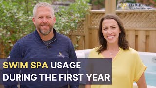 Swim Spa Usage Over The First Year | Jodie Becker