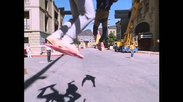 Back to the Future II Extra   Hoverboard Tests