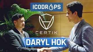 Interview with Daryl Hok - Certik | Consensus Singapore 2018
