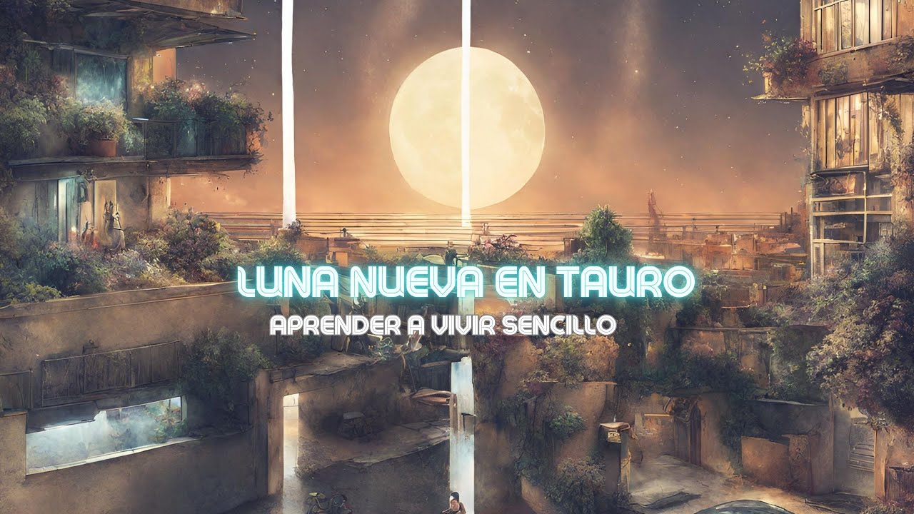 LUNA NUEVA EN TAURO 8 DE MAYO - YouTube
