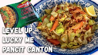 GAWING SPECIAL ANG LUCKY ME PANCIT CANTON | Quick and Easy Recipe Instant Noodles