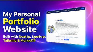 Dynamic Personal Portfolio Website with Admin Panel |  My Personal Portfolio Website