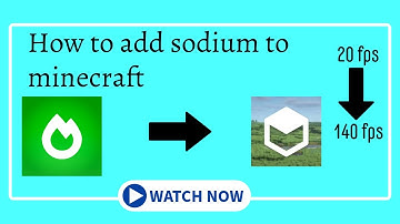 How to add sodium to (Minecraft Legacy Launcher)