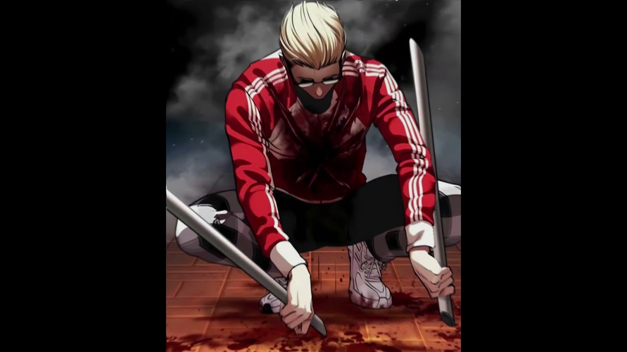 " BEST MNAHWA OF ALL TIME " | LOOKSIM | bxkq - LUZ ROJA ( SLOWED + REVERB ) / #lookism #edit #anime