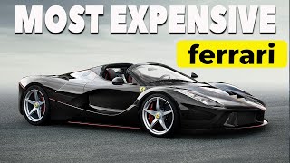 Celebrity The 5 Most EXPENSIVE Ferrari's In The World! Net Worth