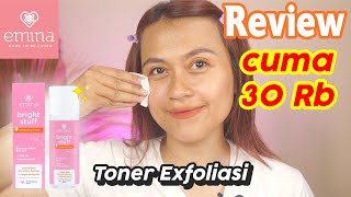 Review EMINA Bright Stuff Exfoliating Toner | Risa Florendo
