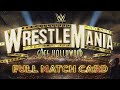 WrestleMania 39 Official Full Match Card