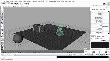 Maya Tutorial: Rigid Dynamics 3 of 8
