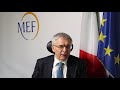 Statement from daniele franco italys minister of economy and finance