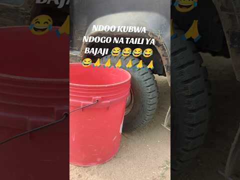 NDOO KUBWA NDOGO NA TAILI YA BAJAJI Africa Comedy Tanzaniacomedy Gango Live Challenge