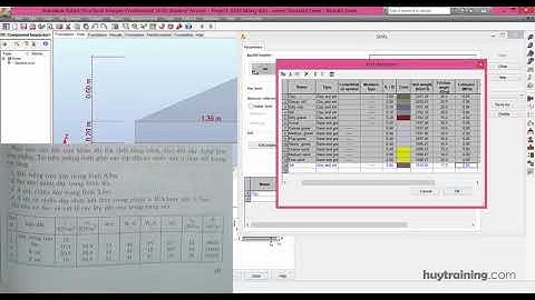 Thực hành thiết kế móng đơn trong Robot Structural   Elsoft vn