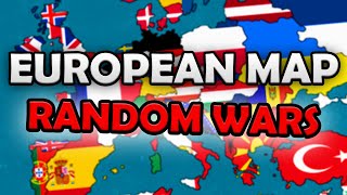 RANDOM WARS! - Map of Europe