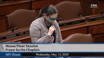 Rep. Becker-Finn, House Chaplain, May 13, 2020