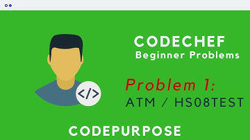 Problem 1: ATM / HS08TEST | CodeChef Beginner C++