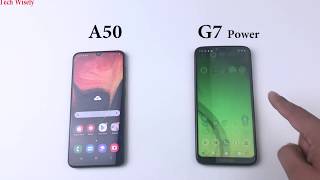 SAMSUNG A50 vs Moto G7 Power