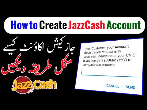 How to Create JazzCash Account in 2021|| Make Jazz Cash Account *786#