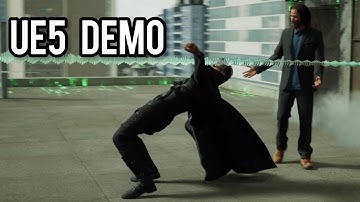 The Matrix Awakens: An Unreal Engine 5 Experience - Gameplay Demo (PS5) - No Commentary