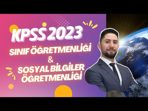 23) KPSS 2023 ÖABT Engin ERAYDIN GENEL COĞRAFYA (Sosyal - Sınıf ) ÇEVRE VE DOĞAL AFETLER-II