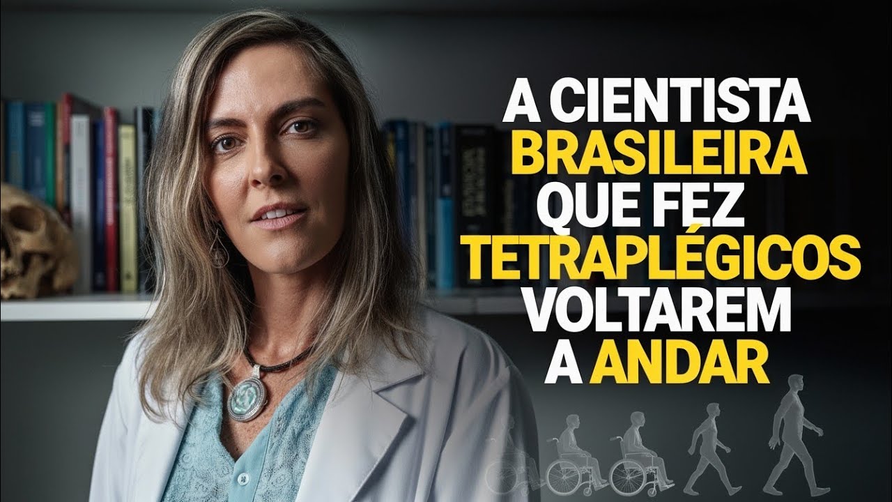 A CIENTISTA BRASILEIRA QUE FEZ TETRAPLÉGICOS VOLTAREM A ANDAR | Tatiana Sampaio e a Polilaminina