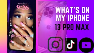 What's on my iPhone? | iPhone 13 Pro Max