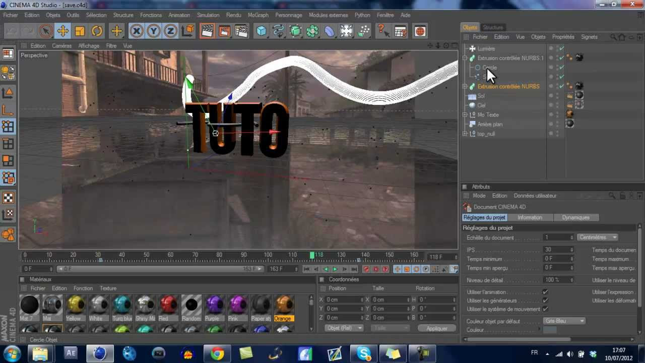 Tuto AAEC4D  Effets Textes Rayons X  By KMZY