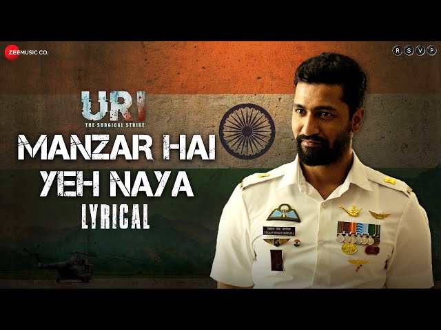 Manzar Hai Yeh Naya - Lyrical | URI | Vicky Kaushal, Yami Gautam | Shantanu Sudame, Shashwat Sachdev class=