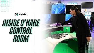 Inside Chicago O’Hare Operations Control Center | Xybix Workstation Tour & Design
