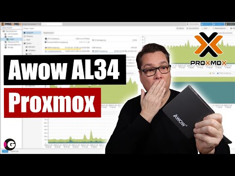 Proxmox Installation auf Awow AL34 - Mini-PC ganz groß