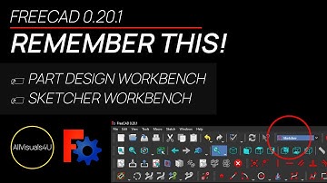 ⚠ When To Start With The Sketcher Workbench - Free CAD Online - FreeCAD Sketcher Tutorial