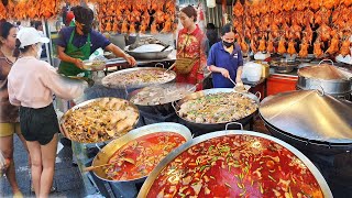 Cambodian Street Food! Juicy Roasted Ducks & Many Kind Of Soup You Must Try If You Visit Phnom Penh