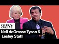 Neil degrasse tyson in conversation with lesley stahl