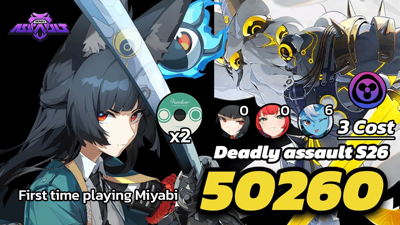 Miyabi M0R1 - 50K 170M Hp Sacrifice - Bringer | Deadly Assault S26 | Zenless Zone Zero 2.4