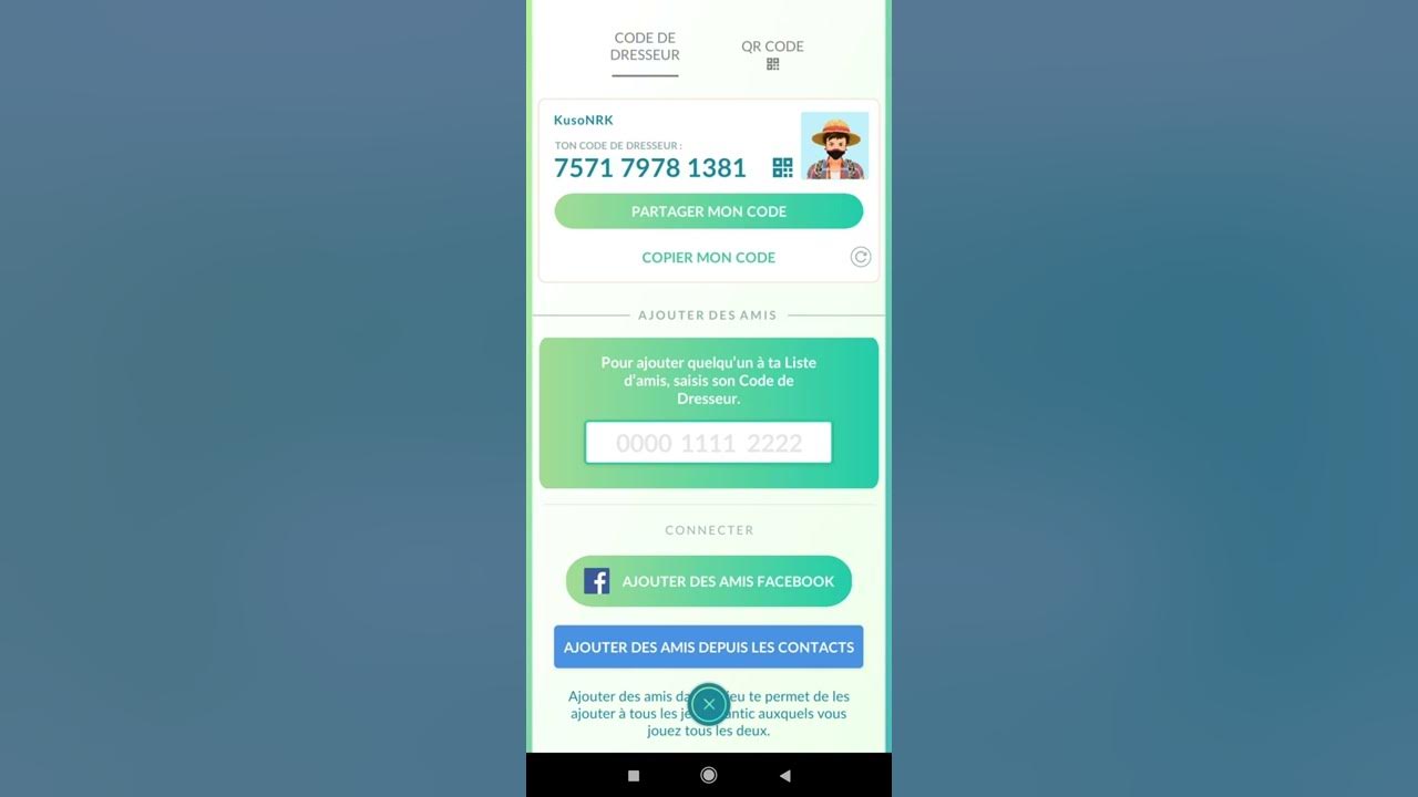 Code Ami Pokémon Go étranger 2021 Code Amis Pokémon GO - YouTube