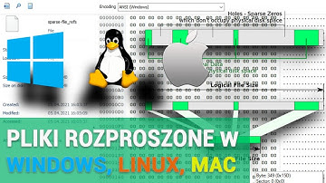 🐧🍏 Pliki rozproszone w systemach plików Windows, Linux i MacOS, NTFS, REFS, Ext3, Ext4, BTRFS i APFS