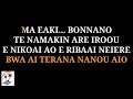 Nei Tiera By Koru Kiribati Karaoke Nei Tiera By Koru Kiribati Karaoke