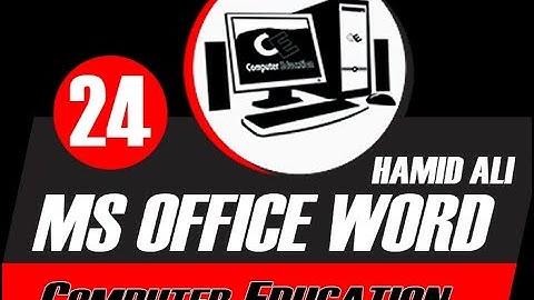 Lecture 24 using Mark Citation (insert Table of Authorities in Urdu