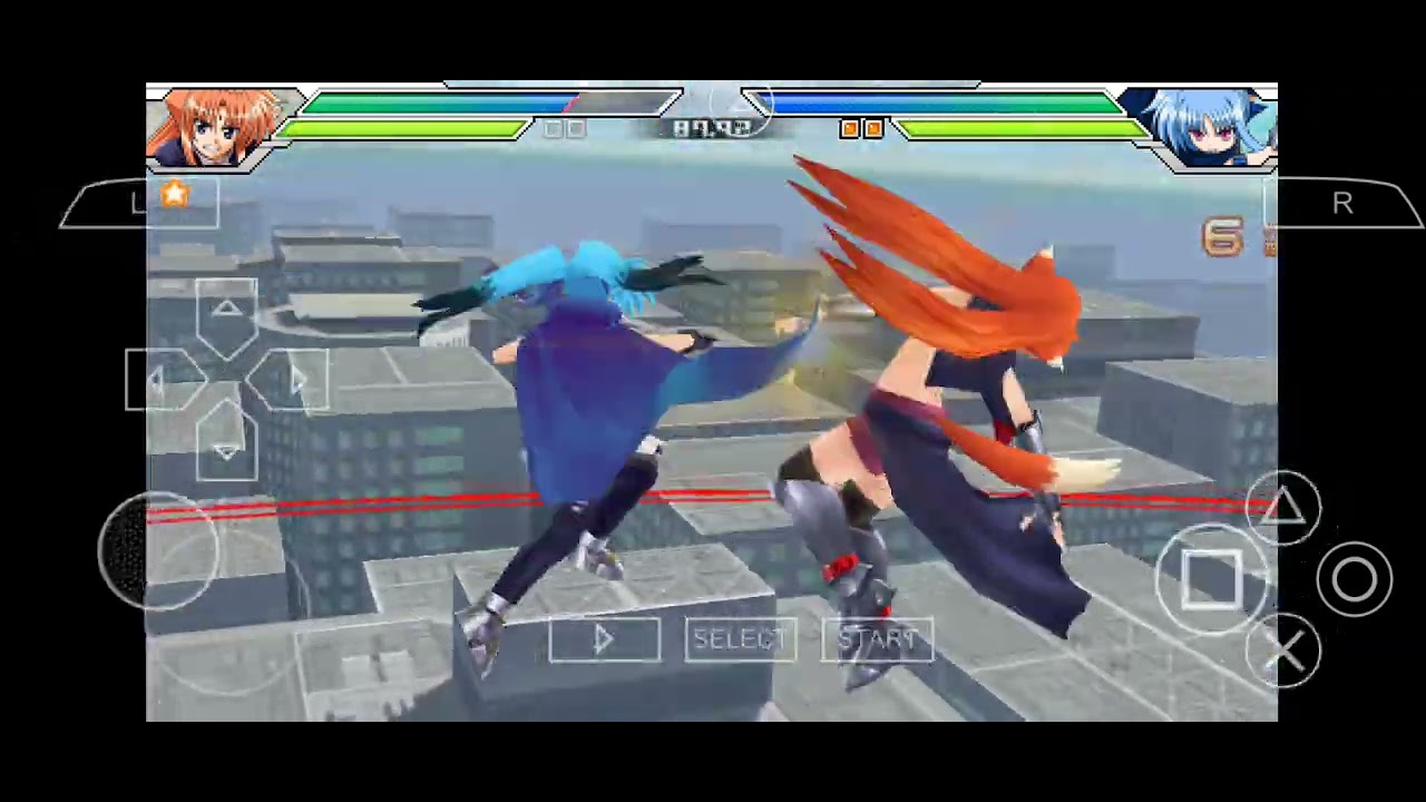 Mahou Shoujo Lyrical PSP Full Gameplay Redimi note 50 - YouTube