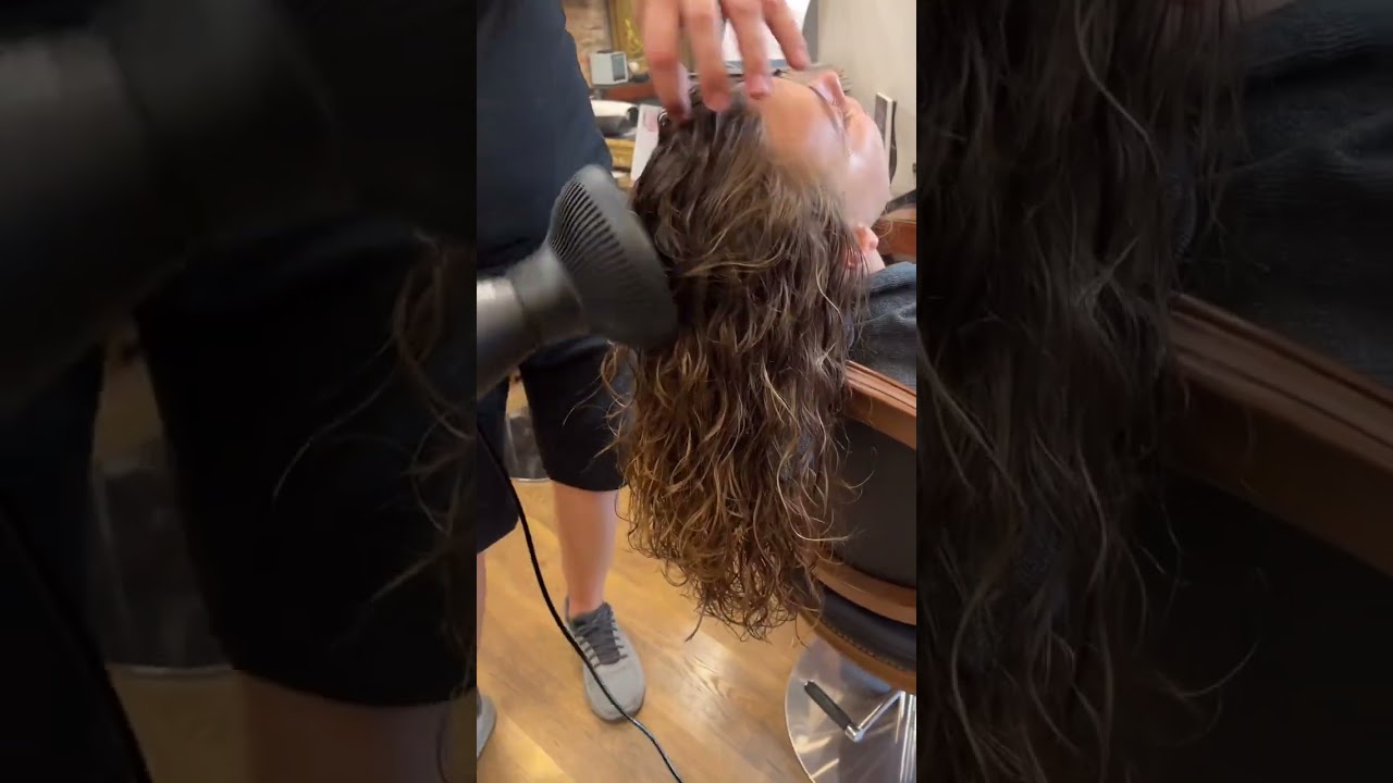 Beach wave perm