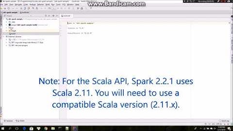 Create a Scala Spark 2.2.1 SBT Project with IntelliJ IDEA 2017