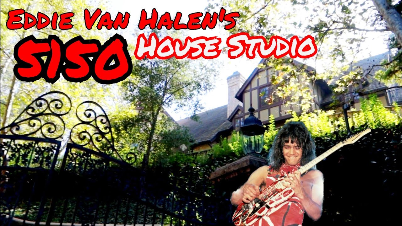 EDDIE VAN HALEN 5150 House Studio Death Memorial YouTube EDDIE VAN HALEN 5150 House Studio Death Memorial YouTube