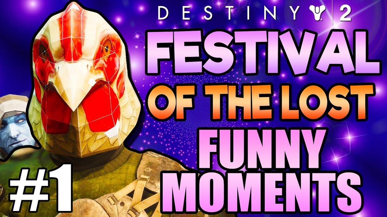 FUNNY FESTIVAL OF THE LOST HIGHLIGHTS! FUNNIEST! | Funny Destiny 2 Forsaken Gameplay Part 1
