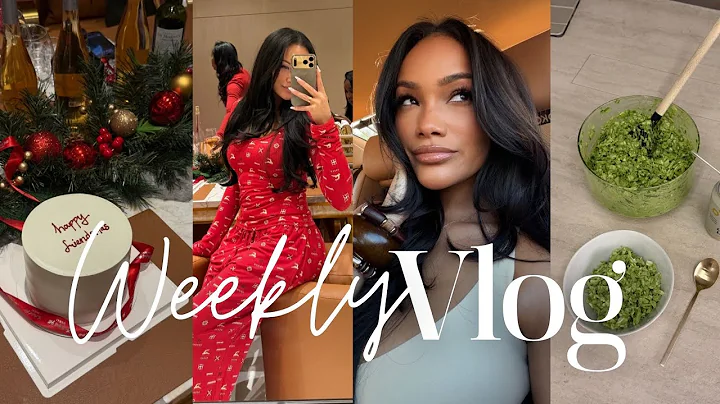 weekly vlog | self care + holiday party + my rap career + lots of girl time & more!allyiahsface vlog