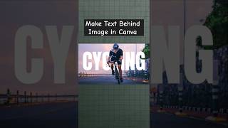 How to Add Text Behind Image Using Canva in 2 min. #canva #canvatutorial #canvatips