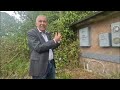 Vandals target home of former president