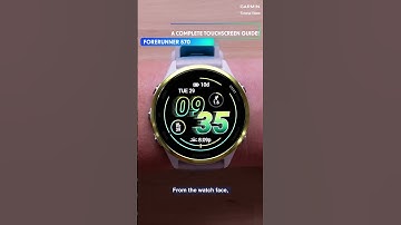 How to Use Touch Controls on Garmin Forerunner 570#garminwatch #forerunner570 #smartwatch #gps