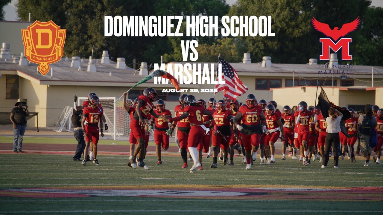 Dominguez High School defeats Marshall (Pasadena) 71-0 August 29, 2025
