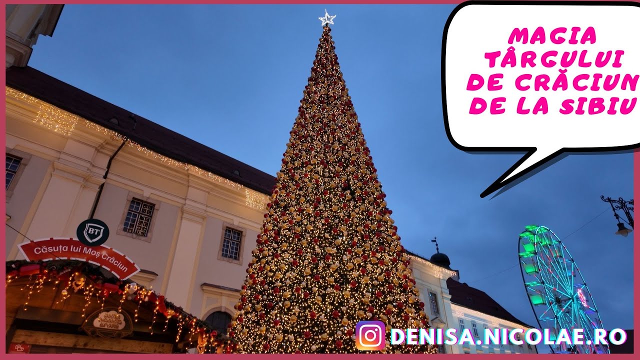 ✨ Jurnal de Decembrie #2 - Magia Târgului de Crăciun de la Sibiu 🎄✨