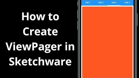 ViewPager in Sketchware || How to Create ViewPager in Sketchware ||
